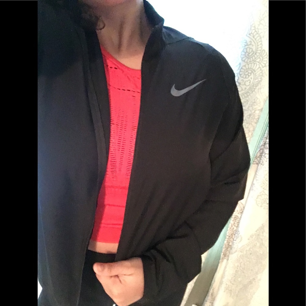 Nike Men's Dry Team Woven Full-Zip Gray/BL Jacket - Picture 6 of 8